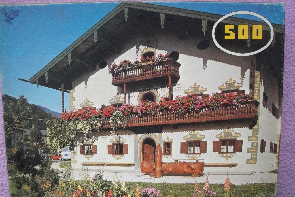 WHITE HORSE PUZZLE 500 stukjes voor 1,95euro., Ophalen of Verzenden, 500 t/m 1500 stukjes, Gebruikt, Legpuzzel