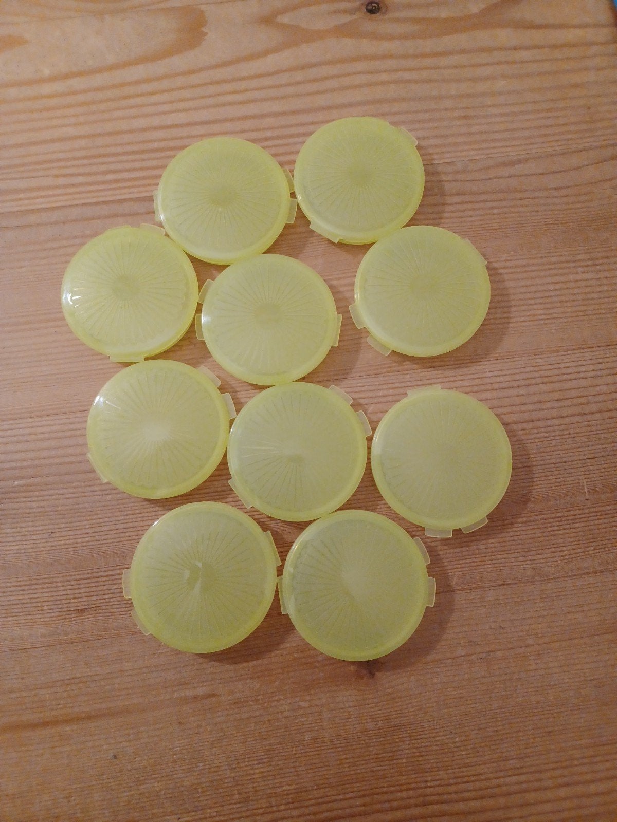 Tupperware pillendoosjes, nieuw, Ophalen of Verzenden, Nieuw, Geel, Overige typen