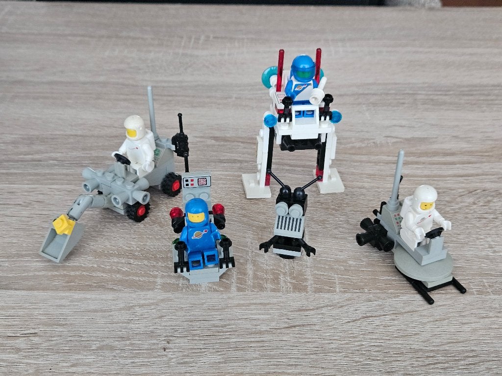 4 setjes Lego Classic Space - Vintage., Lego, Ophalen of Verzenden, Space, Complete set