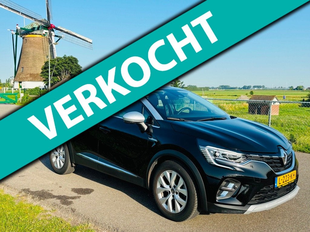 Renault Captur 1.3 TCe 140 Intens|Automaat|Incl. 1jr Bovag g, 12 maanden, Stof, Gebruikt, 4 cilinders