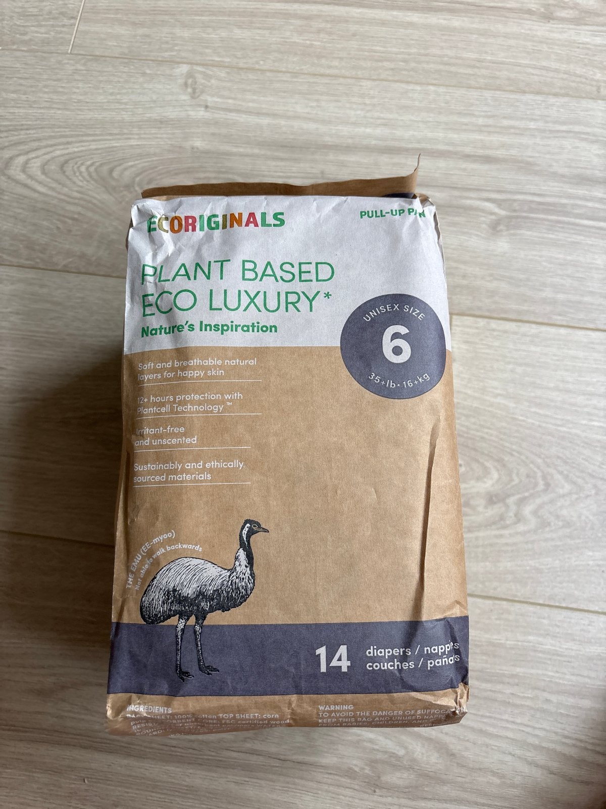 Ecoriginals Plant Based Eco Luze Luiers - Maat 6, Ophalen, Nieuw