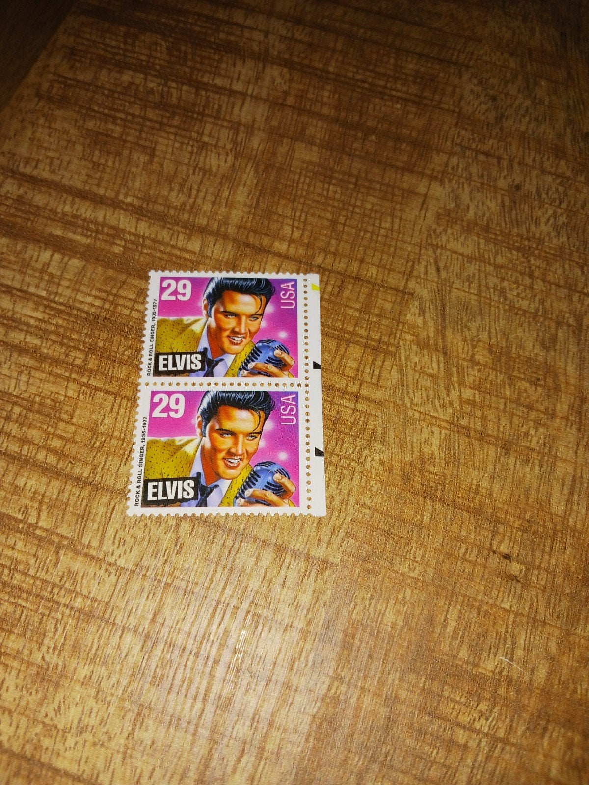 Elvis Presley postzegels - USA 29 cent (2 stuks), Ophalen of Verzenden, Onbeschreven, Rest van de wereld