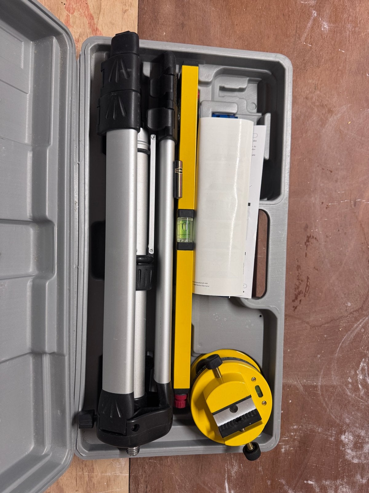 Parkside Laser Tool Kit - Waterpas en Statief, Ophalen of Verzenden, Zo goed als nieuw, Licht