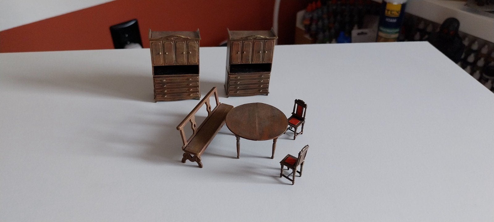 Meubels schaal 1:35 modelbouw, Ophalen of Verzenden, Wisselstroom, Overige merken