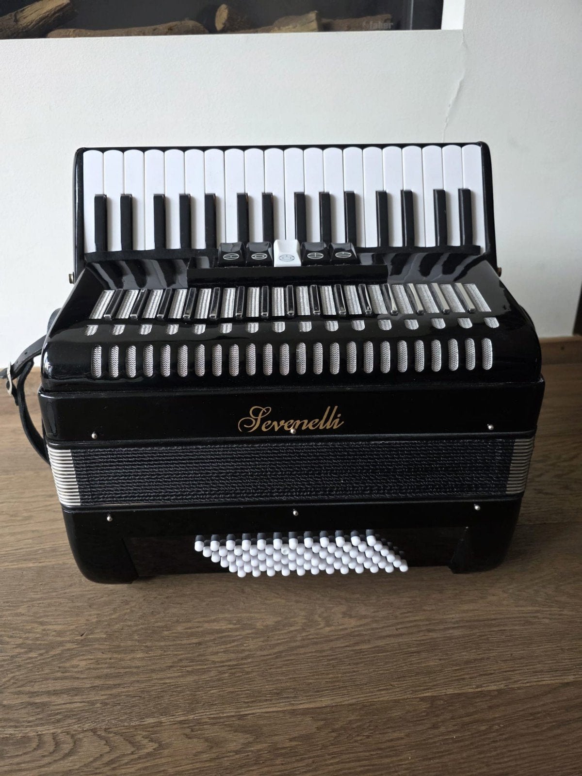Sevenelli Accordeon - Zo goed als nieuw, Ophalen of Verzenden, Zo goed als nieuw, Overige merken, Met riemen
