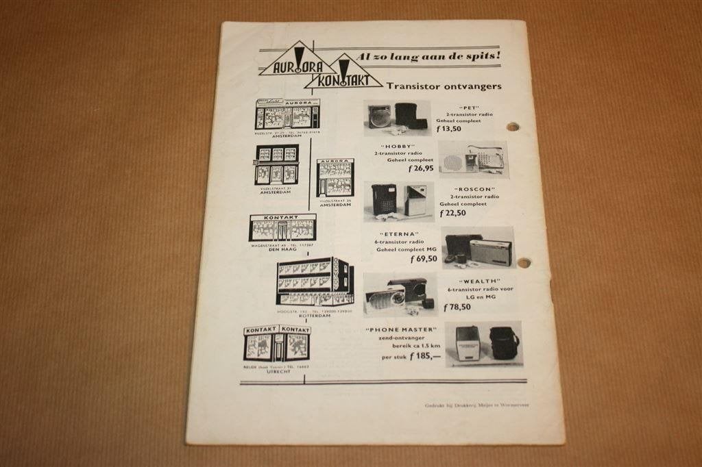 Electron. 17e jrg. nr. 7 - 1962, Ophalen of Verzenden, Gelezen, Bouwkunde