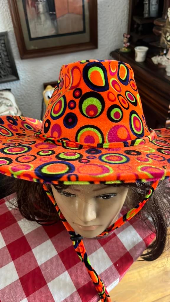Flowerpower hoed, Ophalen of Verzenden, Zo goed als nieuw, Carnaval
