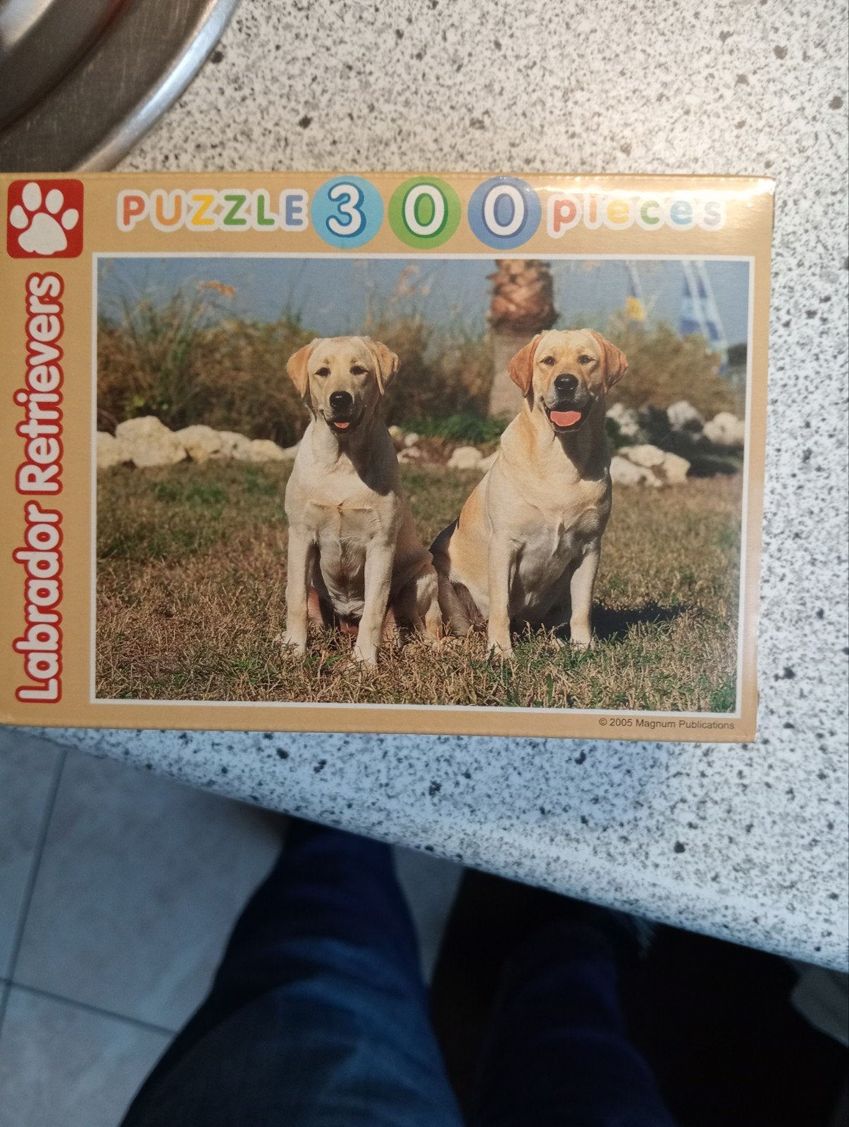 Puzzel 300 stukjes - Labrador Retrievers, Ophalen of Verzenden, Minder dan 500 stukjes, Nieuw, Legpuzzel
