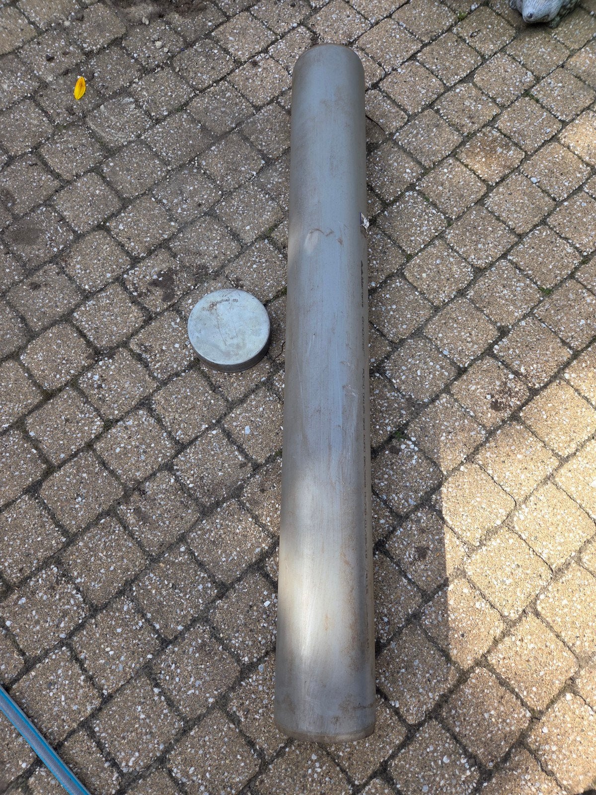 PVC pijp 100 cm lang,12,5 cm doorsnede, Doe-het-zelf en Verbouw, Ophalen, Gebruikt, Pvc, Minder dan 2 meter