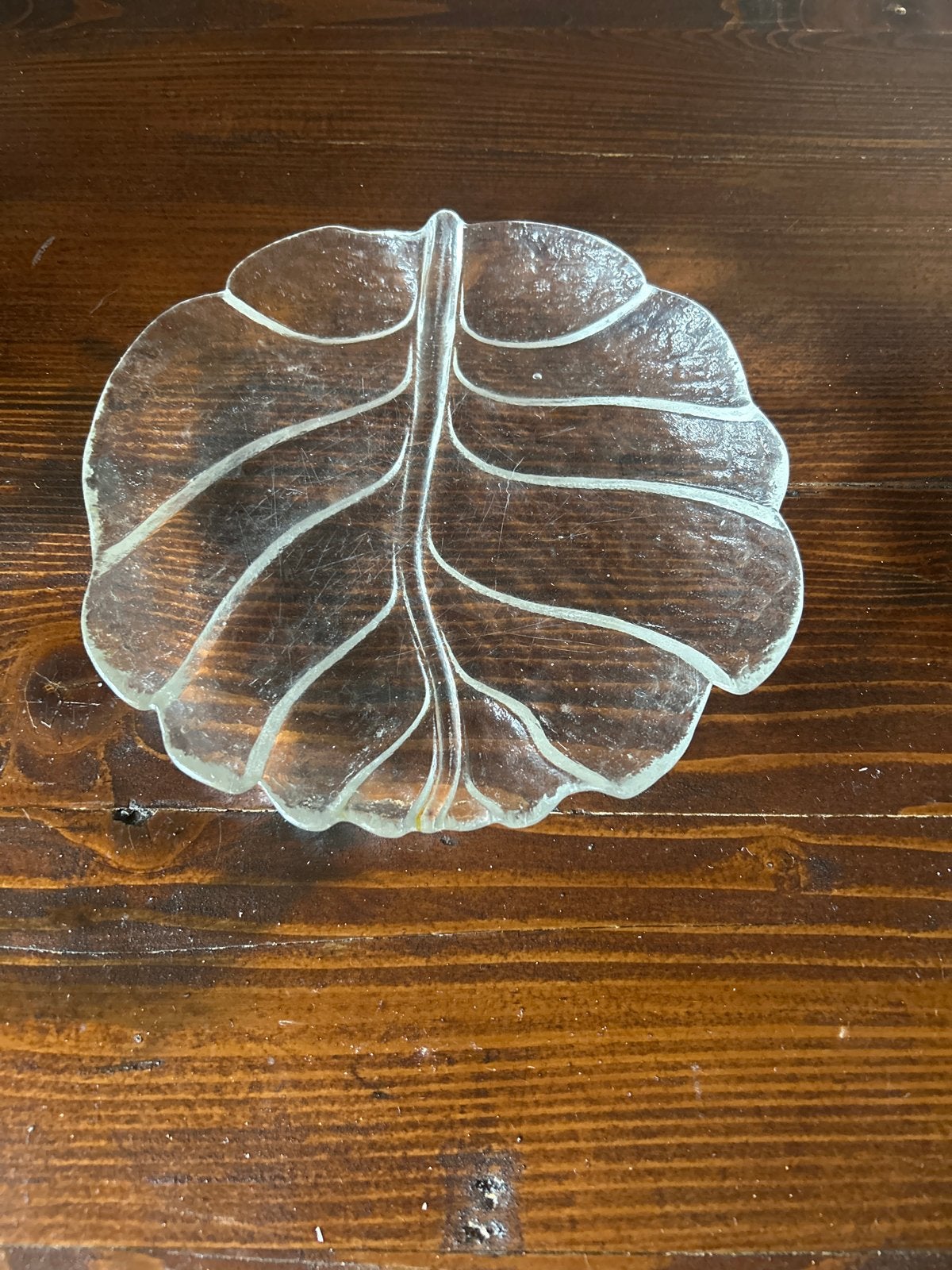Orrefors "Eden" serveerblad van Lars Hellsten, 21,5 cm, Antiek en Kunst, Antiek | Glas en Kristal, Ophalen of Verzenden