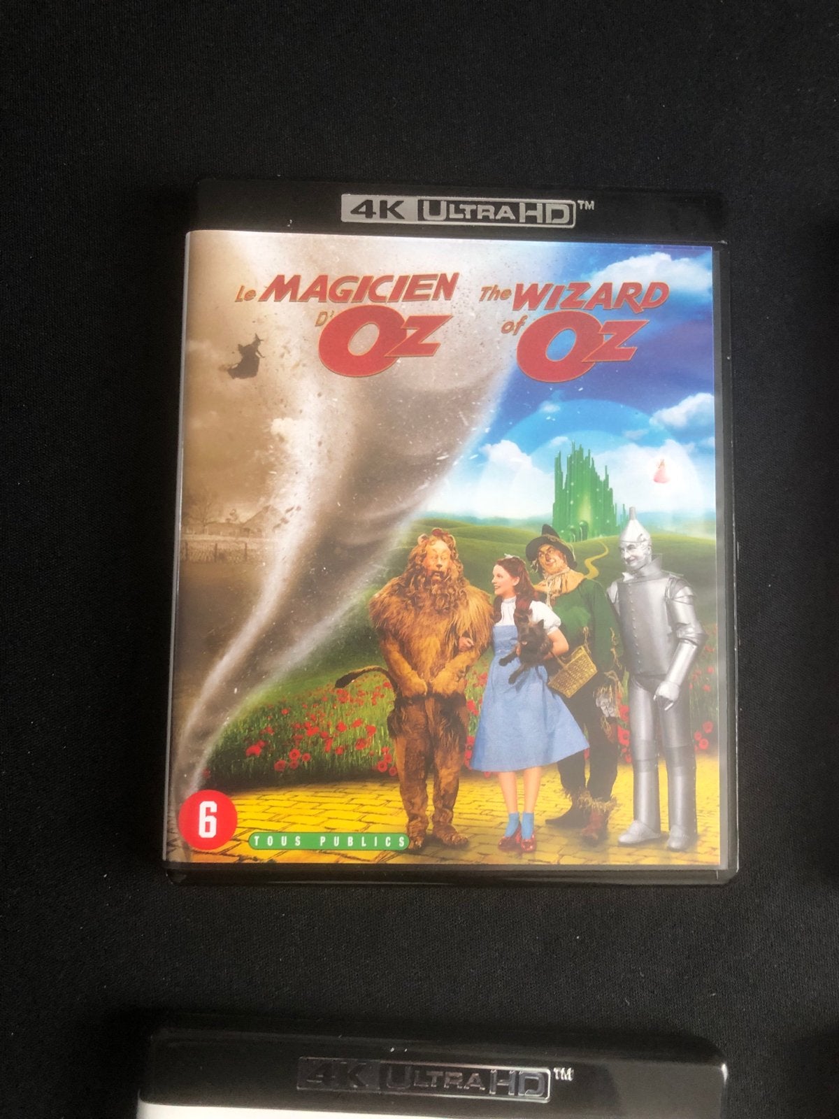 The Wizard of Oz 4K Ultra HD Blu-ray, Vanaf 6 jaar, Ophalen of Verzenden, Zo goed als nieuw, Engels