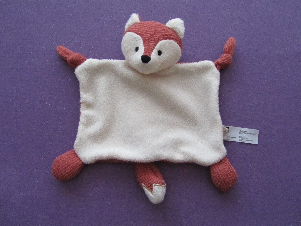 HEMA Knuffeldoekje VOS - BECAUSE WE LOVE YOU **Nieuw**, Kinderen en Baby's, Hema, Nieuw, Ophalen of Verzenden, Met label