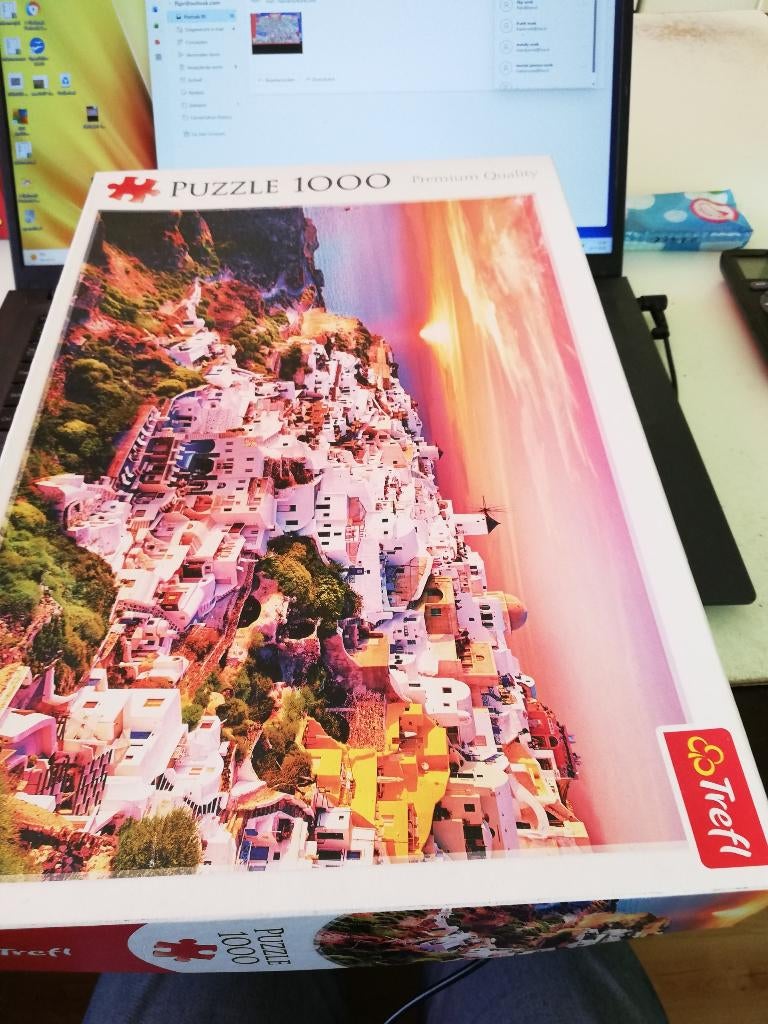 legpuzzel santorini, Ophalen, 500 t/m 1500 stukjes, Zo goed als nieuw