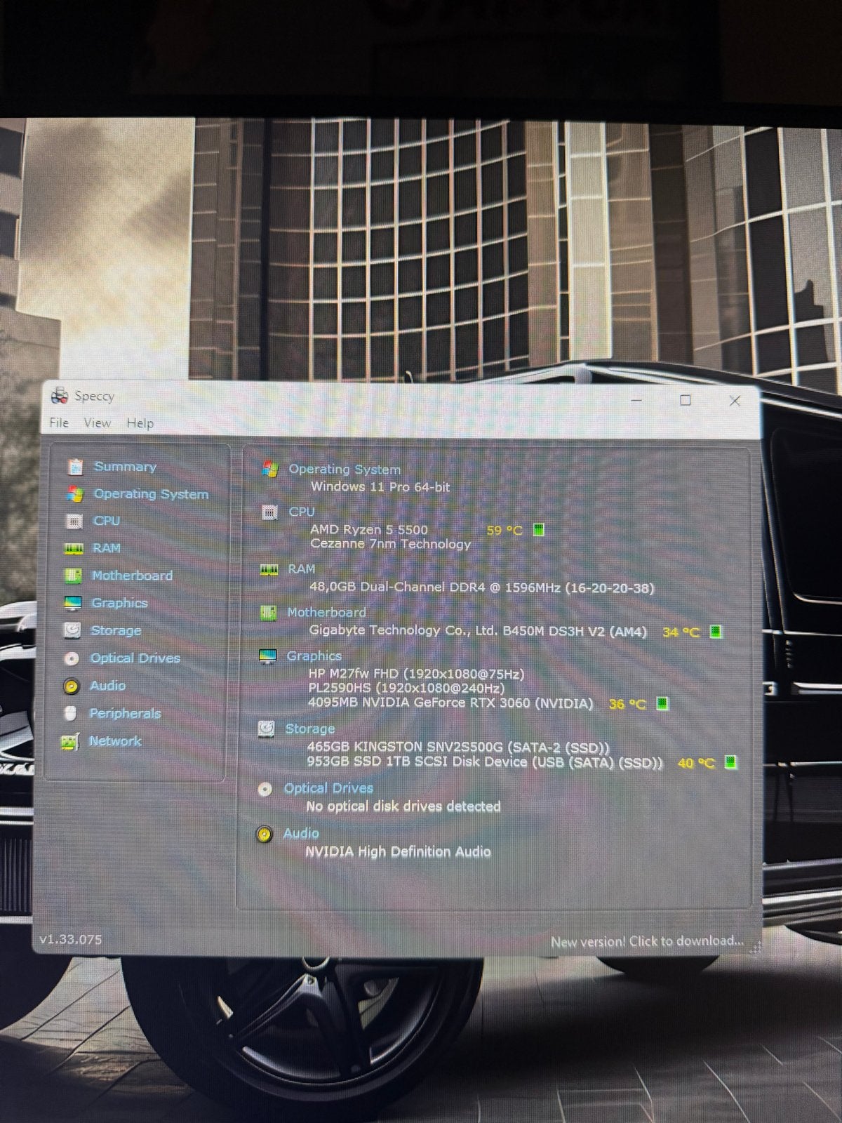 Gaming PC: RTX 3060, Ryzen 5 5500, 48GB RAM, 1.5TB SSD, Computers en Software, Desktop Pc's, Ophalen, 32 GB, Zo goed als nieuw