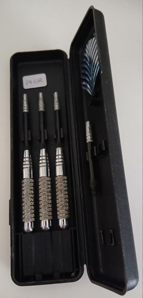 Harrows Darts 24 gram met case, Ophalen of Verzenden