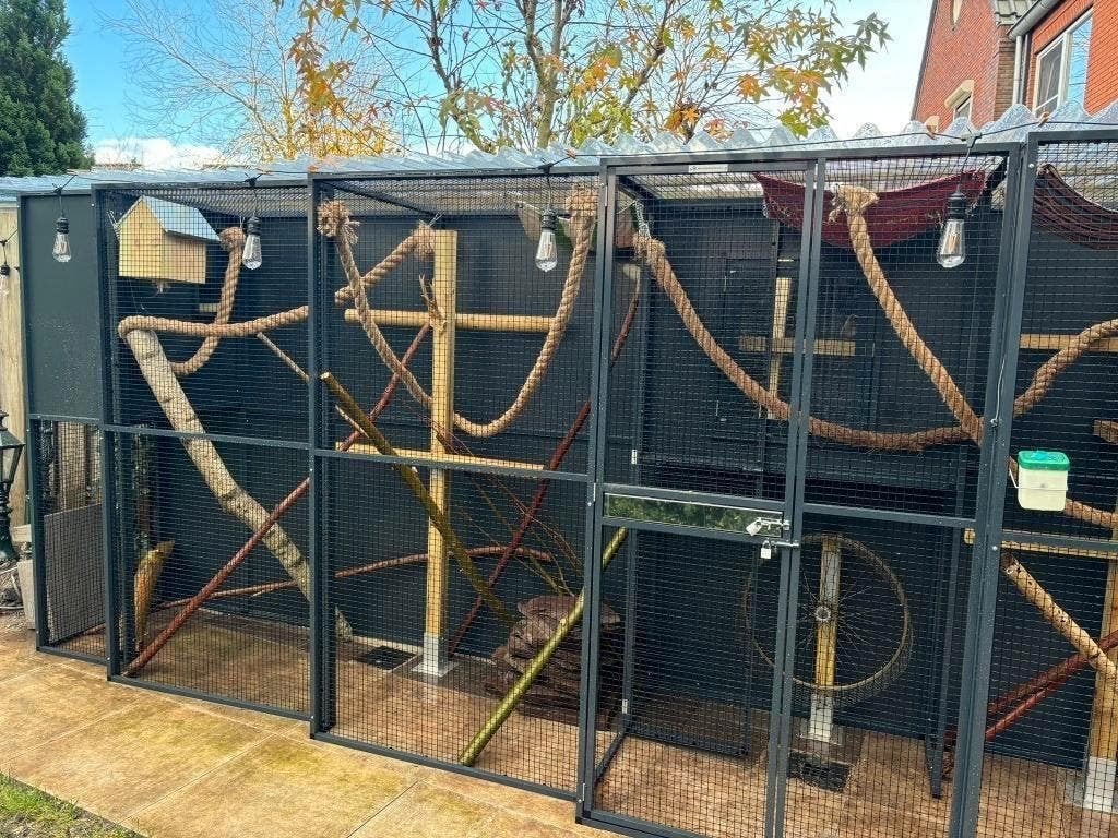 aluminium knaagdieren kooi, Ophalen, Nieuw, Kooi, 90 cm of meer