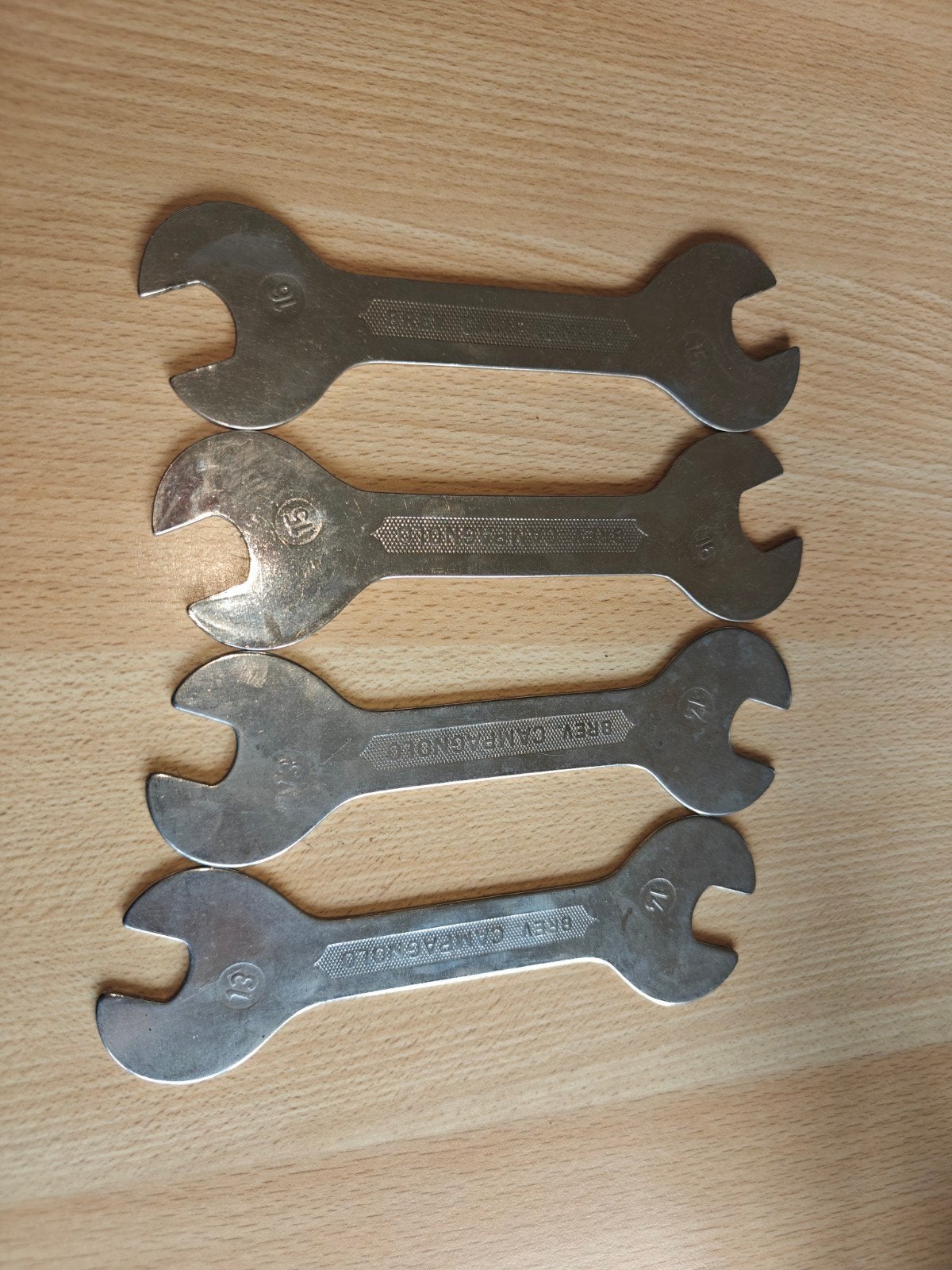 set van 4 campagnolo wielassleutels, Fietsen en Brommers, Ophalen of Verzenden