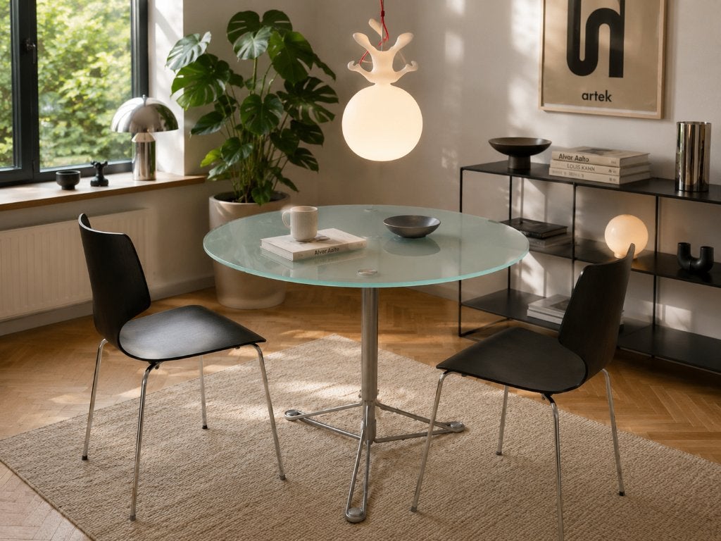 Loom Ross Lovegrove design tafeltje 75 cm doorsnede, Huis en Inrichting, Ophalen, 50 tot 100 cm, Rond, 50 tot 100 cm