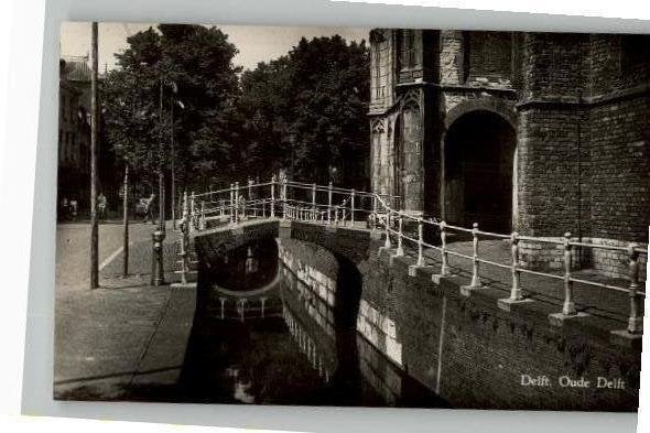 Delft Oude Delft No 5, Verzenden, 1940 tot 1960, Ongelopen, Zuid-Holland