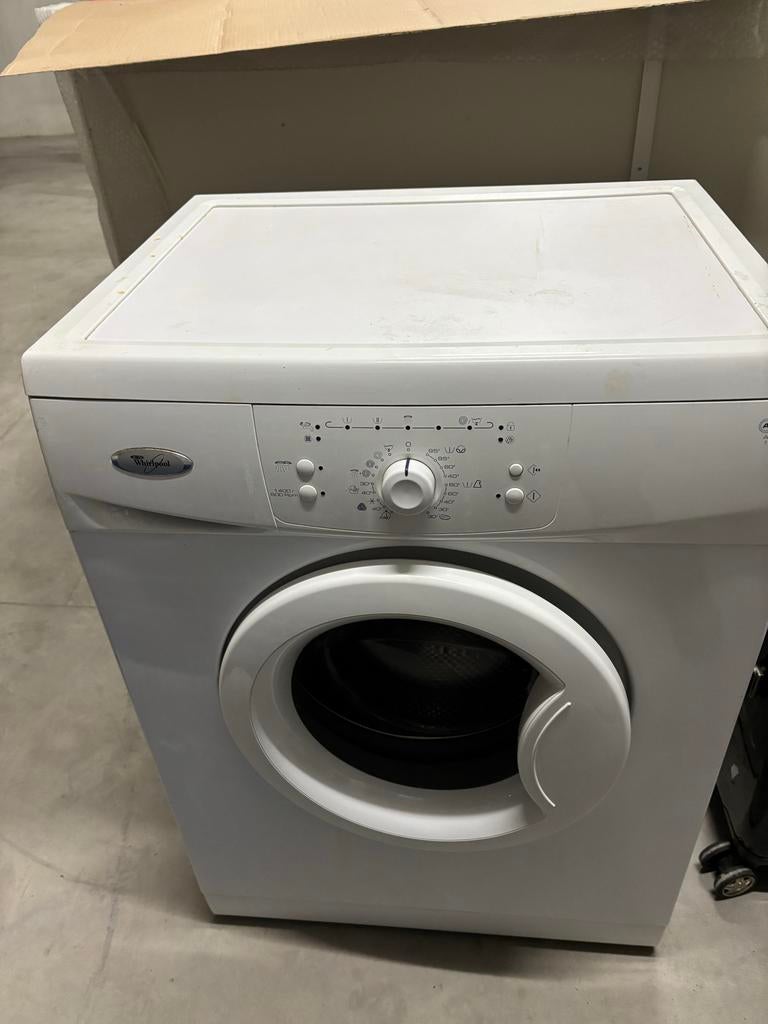 Whirlpool wasmachine, Witgoed en Apparatuur, Ophalen, Gebruikt, Voorlader, Kort programma