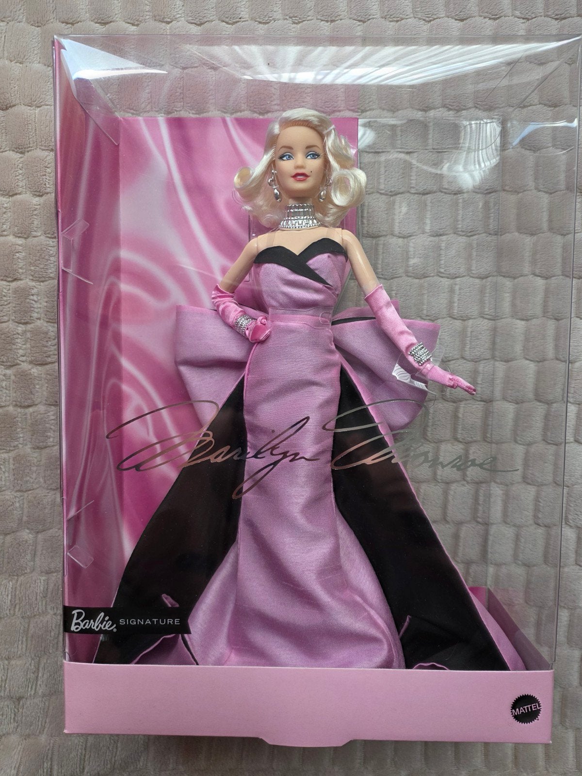 Barbie Collectors item Mattel + certificaat. Marilyn Monroe