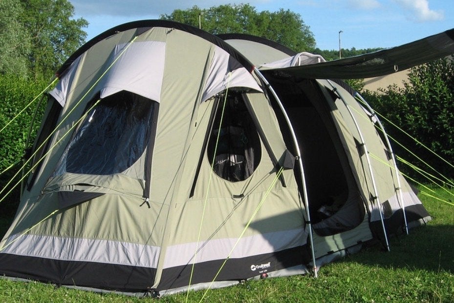 Outwell Trout Lake 4 Tent - Ruime Gezinstent, Ophalen, Gebruikt, Tot en met 4