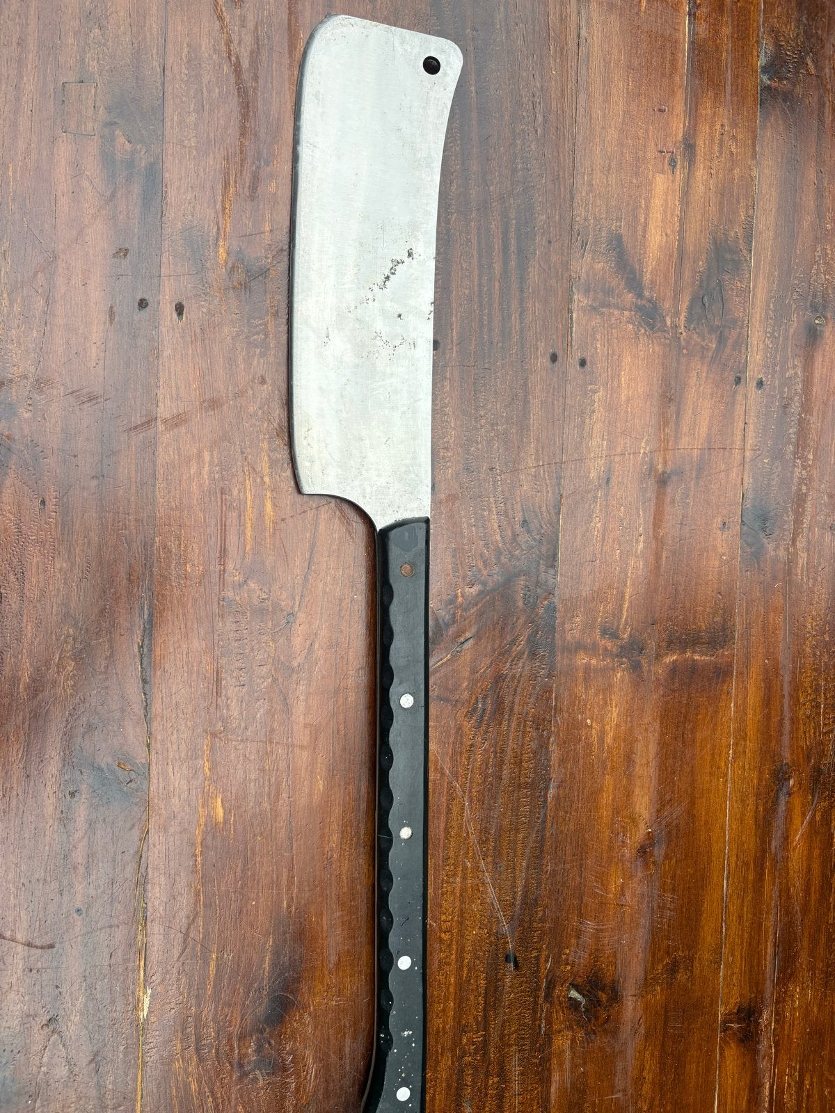 Grote vintage hakbijl - Slagersbijl, Ophalen
