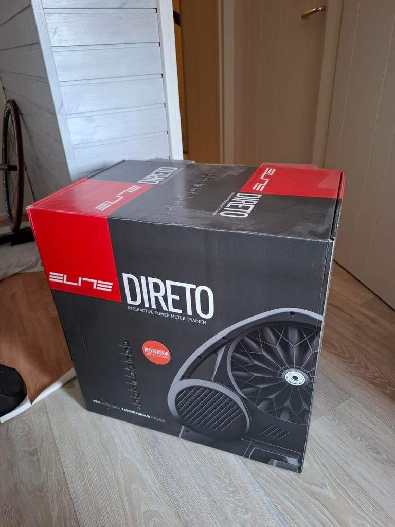 Elite Direto fietstrainer, Fietsen en Brommers, Fietsen | Racefietsen, Gebruikt, Aluminium, Overige maten, Ophalen