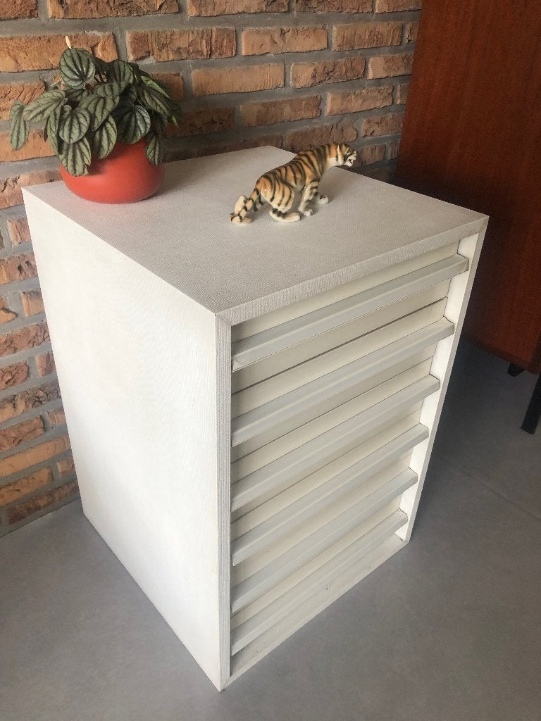 Leuk vintage retro kastje ladekastje opbergkast, Huis en Inrichting, Kasten | Ladekasten, Ophalen, Gebruikt, 50 tot 100 cm, Minder dan 100 cm