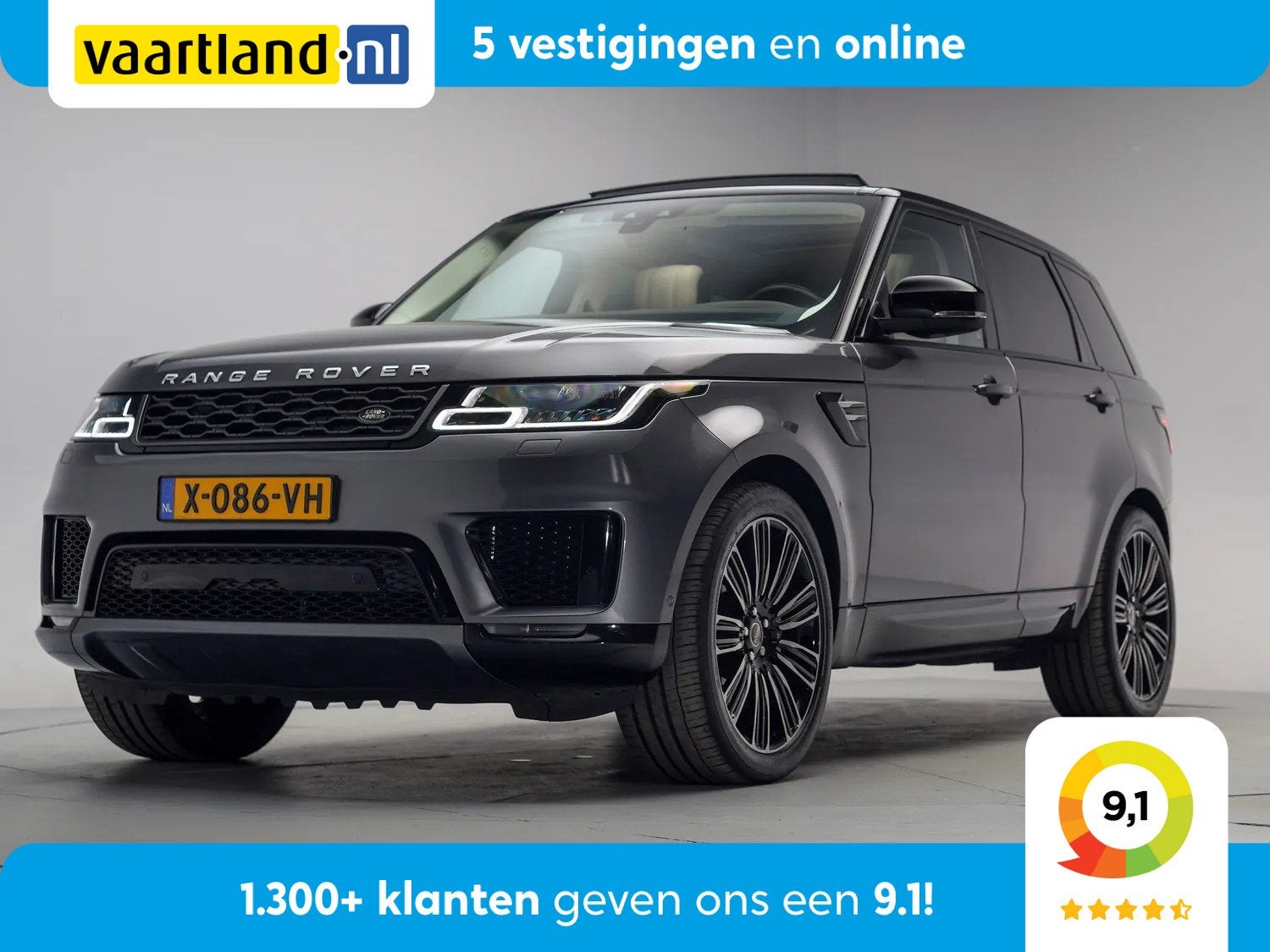 Land Rover Range Rover Sport 2.0 P400e HSE Dynamic [ Luchtve, Auto's, Automaat, 404 pk, Gebruikt, 4 cilinders