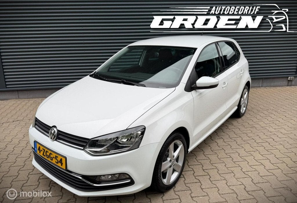 Volkswagen Polo 1.2 TSI Highline, Euro 6, 4 cilinders, Start-stop-systeem, Wit
