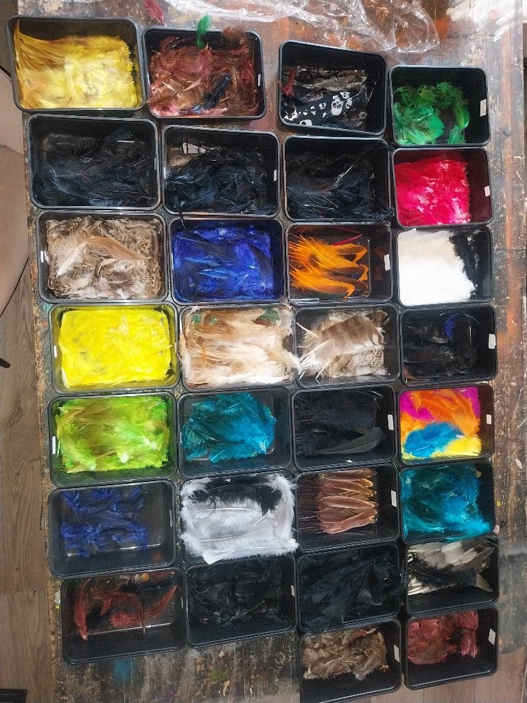 Grote partij Veren voor hobby, Verzenden, Nieuw, Overige typen