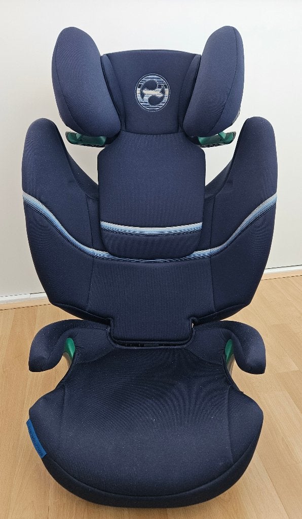 Cybex autostoel Solution S I-Fix Navy blue, 15 t/m 36 kg, Zo goed als nieuw, Isofix, Ophalen