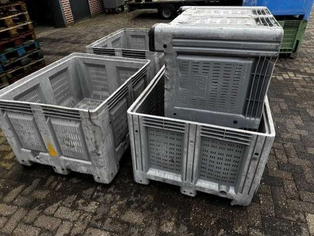 Hooibox/ slowfeeder/ palletbox/ geperforeerd, Dieren en Toebehoren, Niet ingevuld, Gebruikt, Niet ingevuld, Niet ingevuld