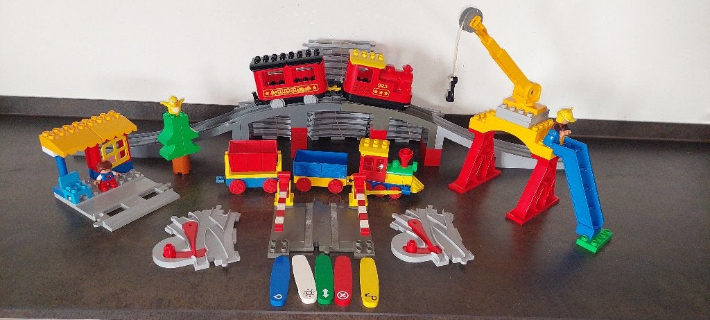 duplo trein werkt op app (nr 25), Kinderen en Baby's, Speelgoed | Duplo en Lego, Ophalen of Verzenden, Gebruikt, Duplo
