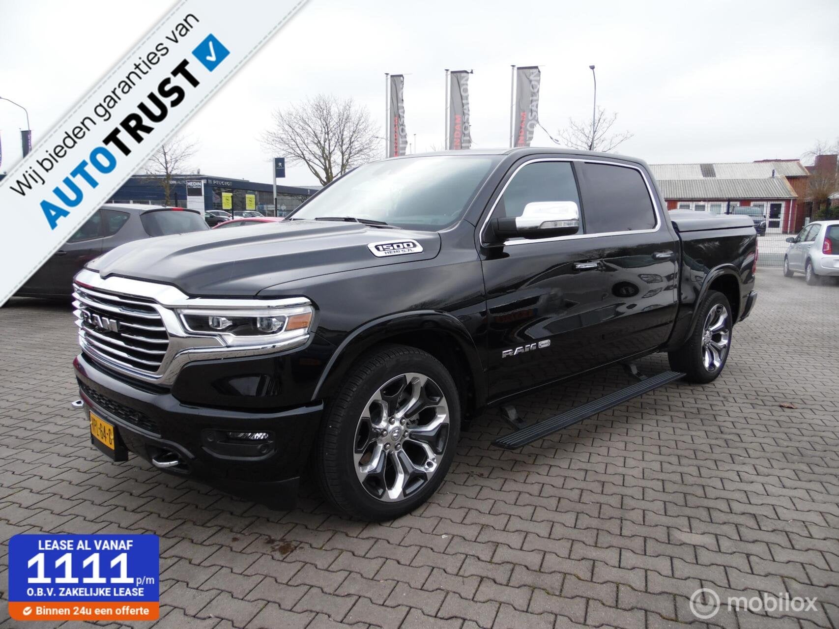 Dodge Ram 1500 4X4 5.7 V8 4x4 Crew Cab Long Horn Full Option, Automaat, Adaptive Cruise Control, Gebruikt, 5654 cc