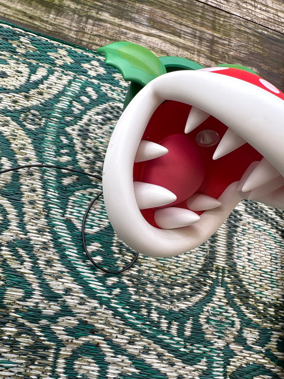 Mario Piranha Plant Lamp - Flexibele Nek, Gebruikt, Meerkleurig, Verzenden, Overige stijlen