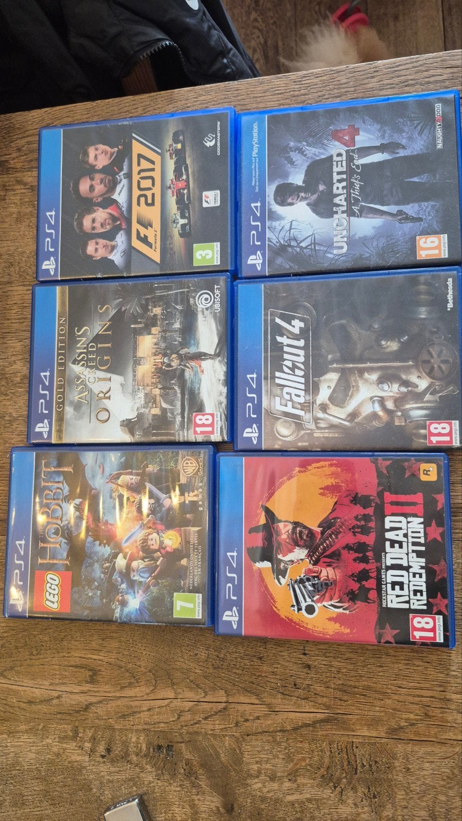 PS4 Games: F1 Uncharted 4, Assassin's Creed Origins, Fa, Online, Gebruikt, Vanaf 18 jaar, Overige genres