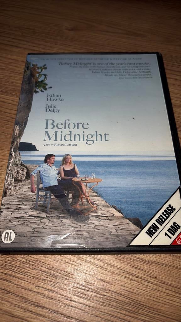 Before Midnight met Ethan Hawke en Julie Delpy., Cd's en Dvd's, Vanaf 16 jaar, Ophalen of Verzenden, Zo goed als nieuw, Overige gebieden