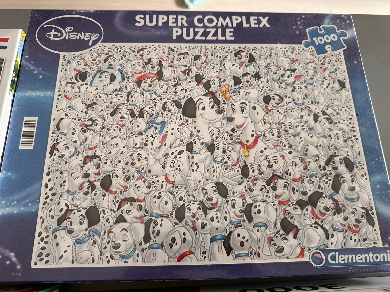 Disney puzzel 1000 stukjes, nieuw: 101 Dalmatiers, Ophalen of Verzenden, 500 t/m 1500 stukjes, Nieuw, Legpuzzel