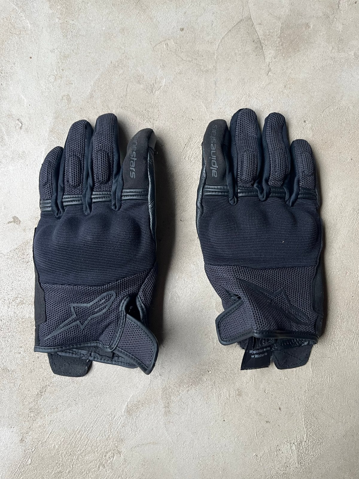 Alpinestars motorhandschoenen - Zwart, Ophalen of Verzenden, Tweedehands, Heren, Handschoenen