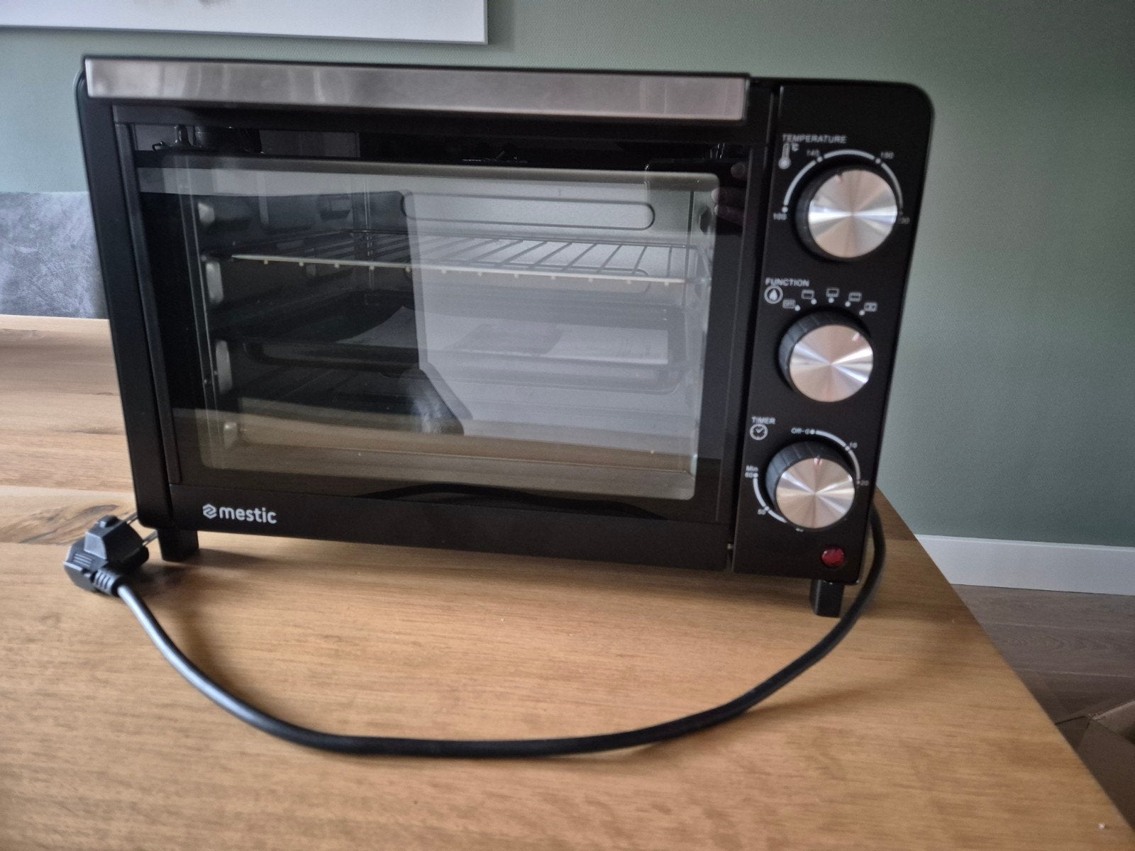 Mestic Convection Oven MHO-120 - Zo goed als nieuw, Witgoed en Apparatuur, Ovens, Minder dan 45 cm, Minder dan 45 cm, Hete lucht