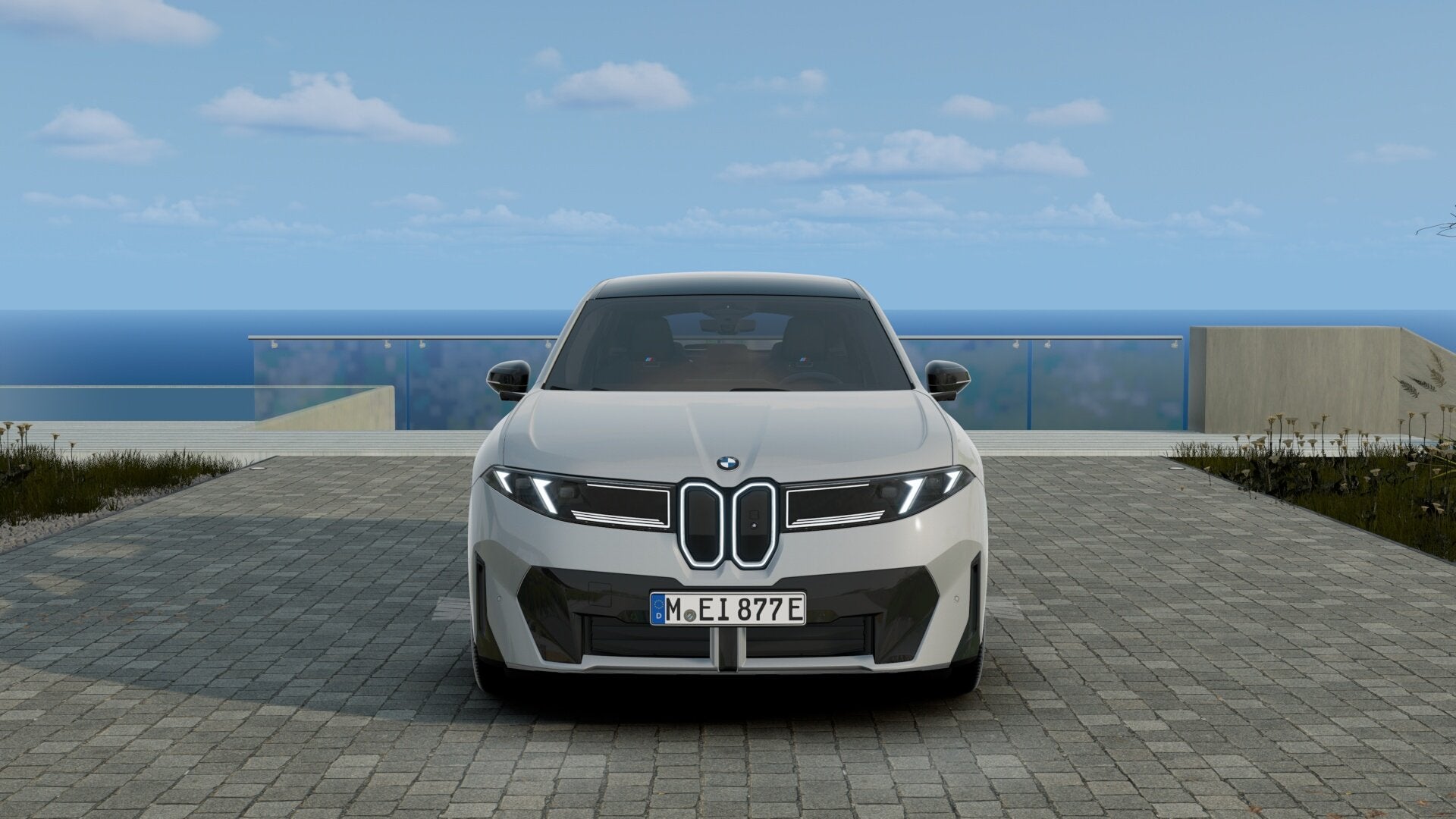 BMW iX3 40 eDrive M Sport / Panoramadak / Trekhaak / M Sport, Automaat, Achterwielaandrijving, Zwart, Leder