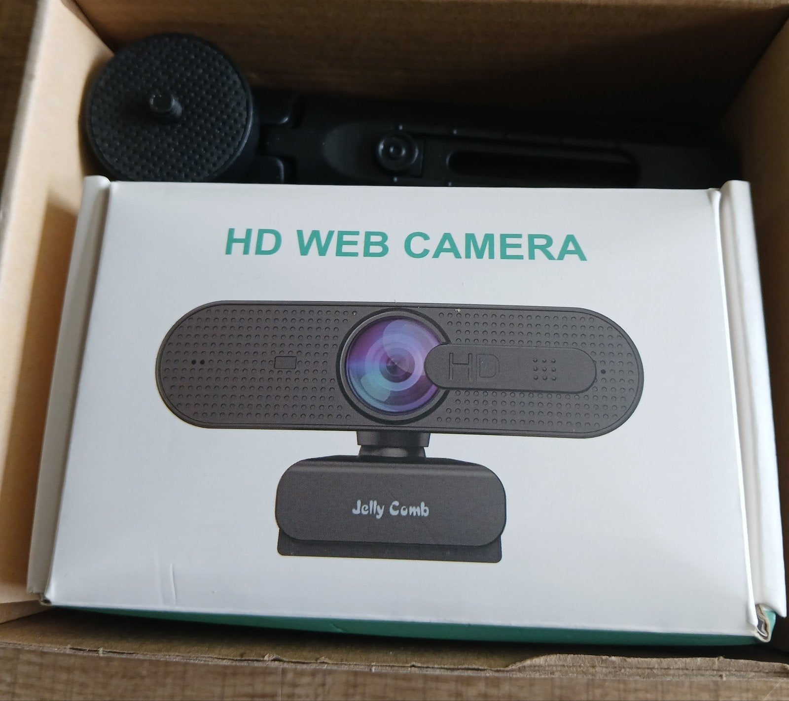 Jelly Comb HD Webcam met statief, Jelly Comb, Nieuw, Ophalen of Verzenden, Zoomfunctie