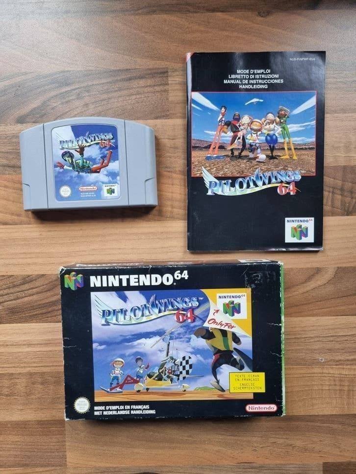 Pilotwings 64 | Compleet | Met boxprotector, Spelcomputers en Games, Games | Nintendo 64, Avontuur en Actie, 1 speler, Ophalen of Verzenden