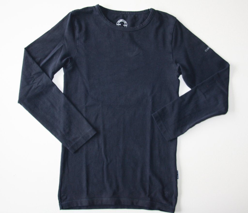 ZGAN 1x Claesens longsleeve navy maat 140 / 146 (10) shirt, Kinderen en Baby's, Kinderkleding | Maat 140, Claesens, Ophalen of Verzenden