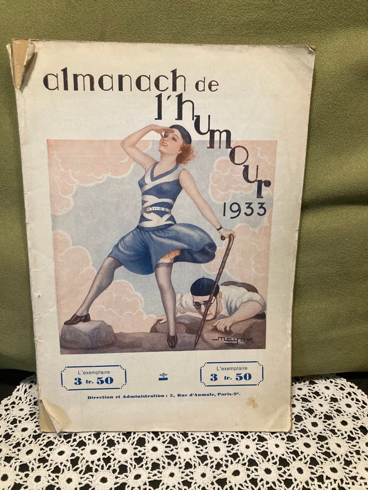 Vintage Frand tijdschrift Almanach de L’humour (100226), Boeken, Ophalen of Verzenden, Gelezen, Overige typen