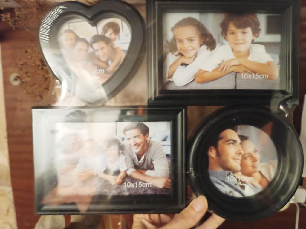 Fotolijst nog in de verpakking, Ophalen