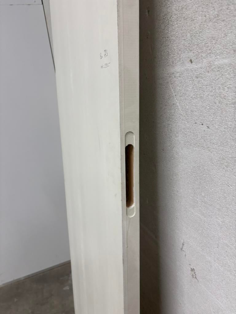 Volspaan stompe binnendeur 73x231,5, Ophalen, Hout, 75 tot 150 cm, Deurkozijn