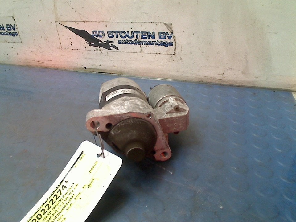 Startmotor Renault Clio III (BR/CR) 2008 8200369521E, Gebruikt, Renault Deutschland AG, Dialog.deutschland@renault.de, Peter-Huppertz-Straße 5, Köln 51063, , Duitsland